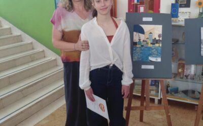 UČENICA LEA MEDAK OSVOJILA JE 1. MJESTO NA LIKOVNOM NATJEČAJU „PLOČE – MOJ GRAD“