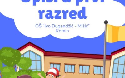 UPISI U PRVI RAZRED – UPISNICE