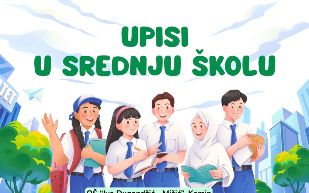 OBAVIJEST ZA UČENIKE OSMIH RAZREDA I NJIHOVE RODITELJE